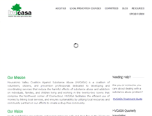 Tablet Screenshot of hvcasa.org